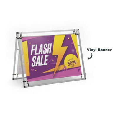 Aluminum A-Frames | Printing Los Angeles