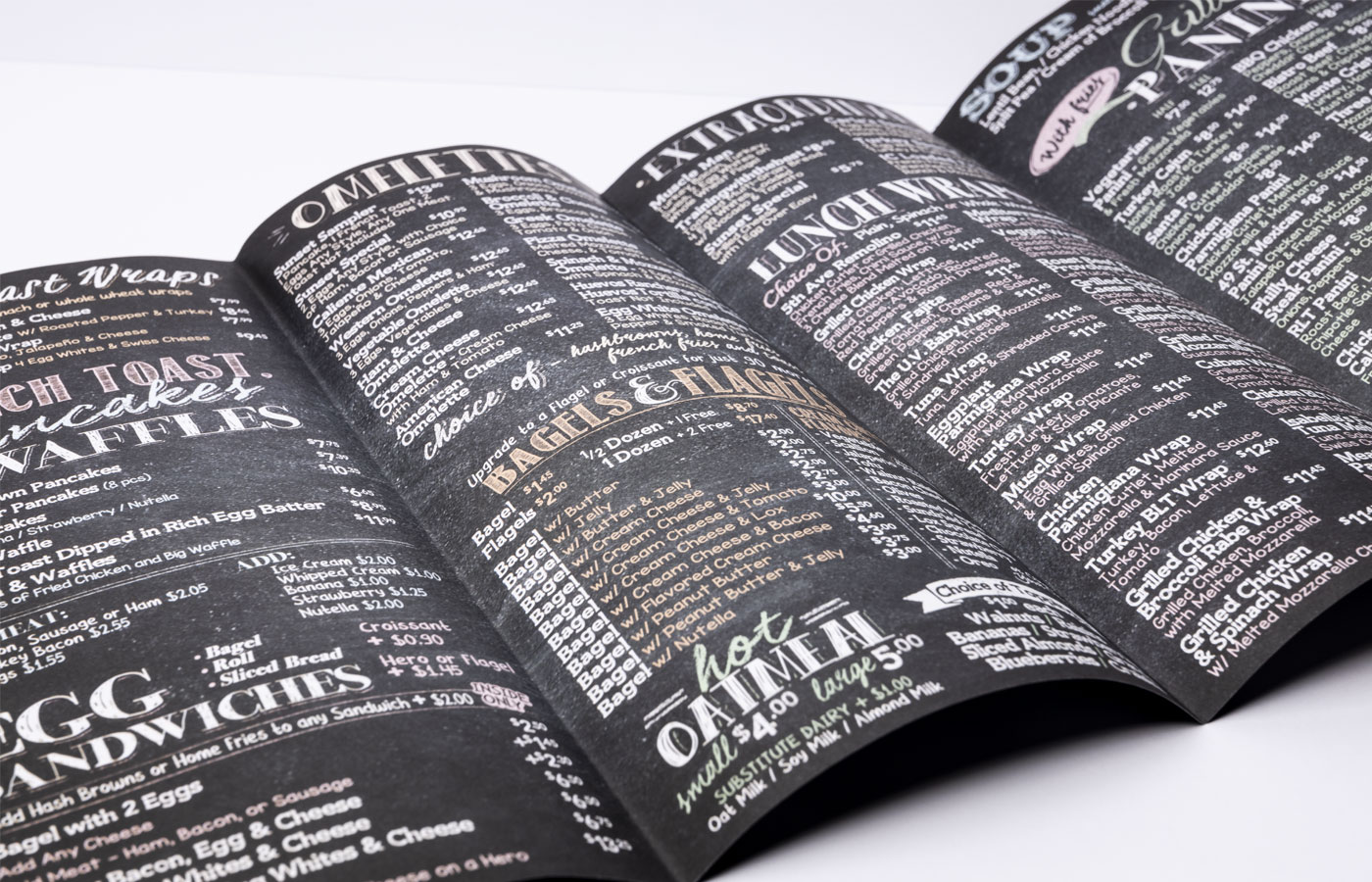 Menus Printing Los Angeles 2